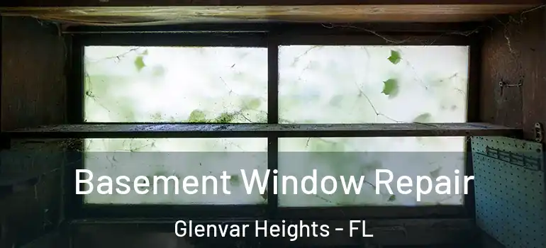 Basement Window Repair Glenvar Heights - FL