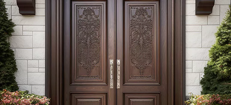 Double Front Doors in Glenvar Heights, FL