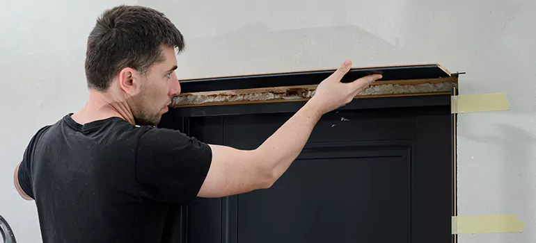 Wood Door Hole Repair in Glenvar Heights, FL