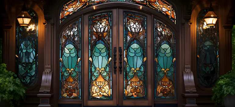 Wrought Iron Storm Door in Glenvar Heights, FL