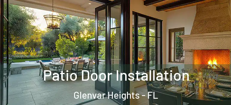  Patio Door Installation Glenvar Heights - FL