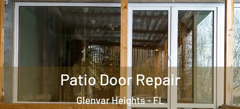  Patio Door Repair Glenvar Heights - FL