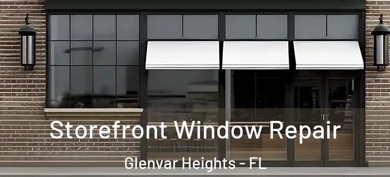  Storefront Window Repair Glenvar Heights - FL