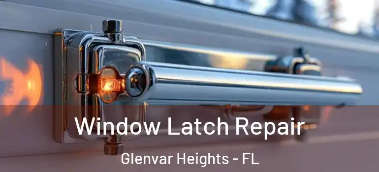  Window Latch Repair Glenvar Heights - FL
