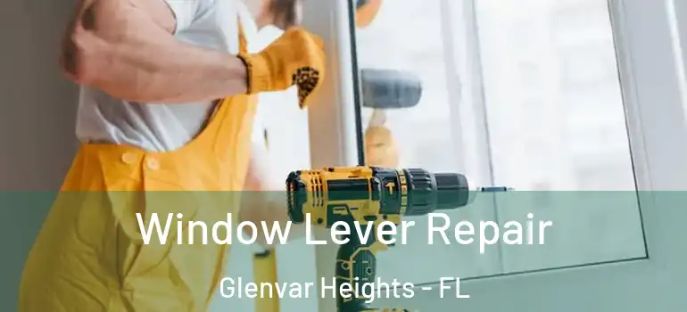  Window Lever Repair Glenvar Heights - FL